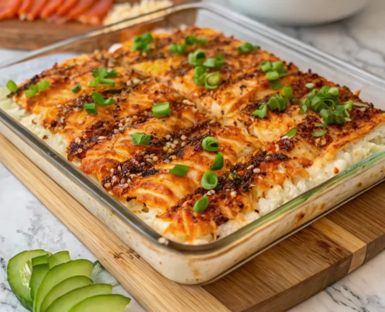 Step-by-Step - How to Make Sushi Salmon Bake at Home