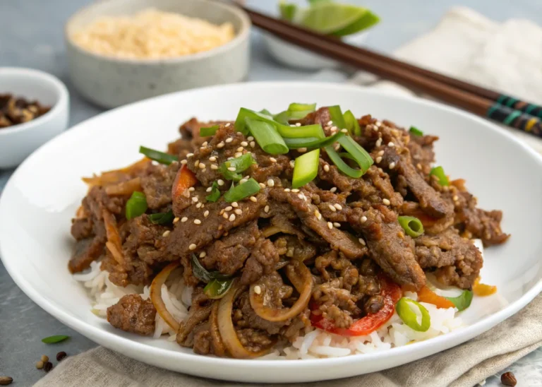 Ground Beef Bulgogi