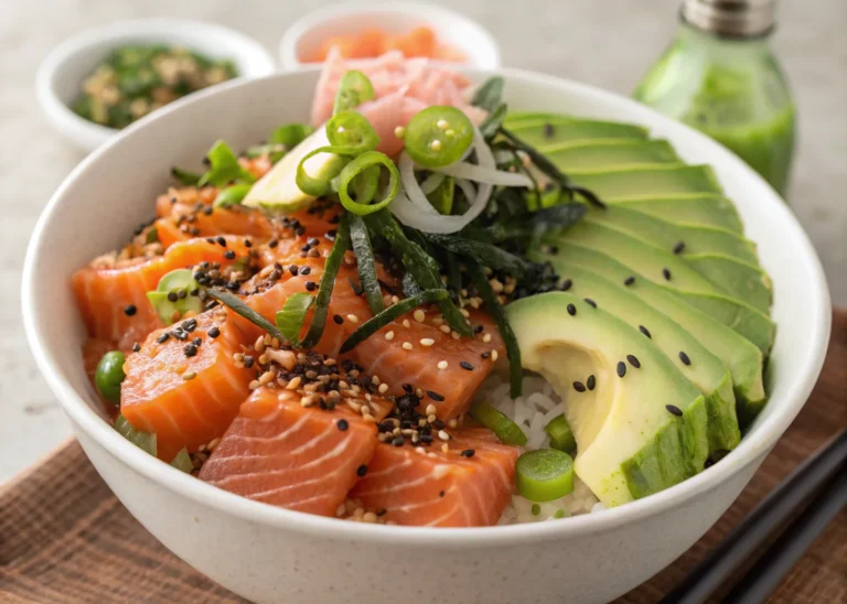 salmon poke