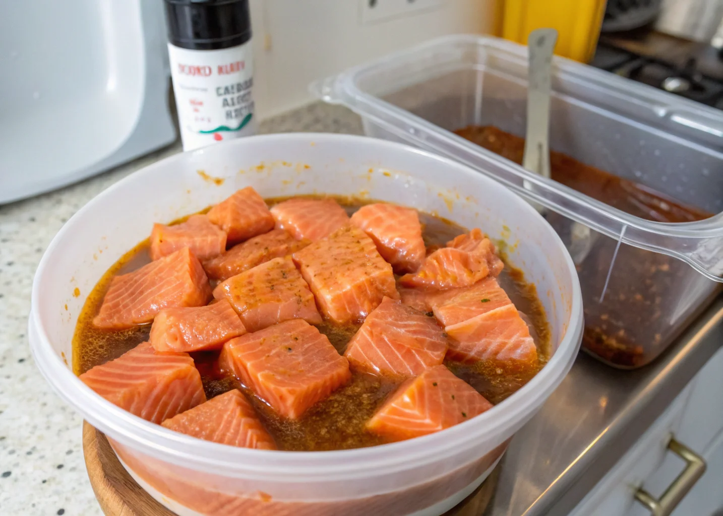 salmon poke