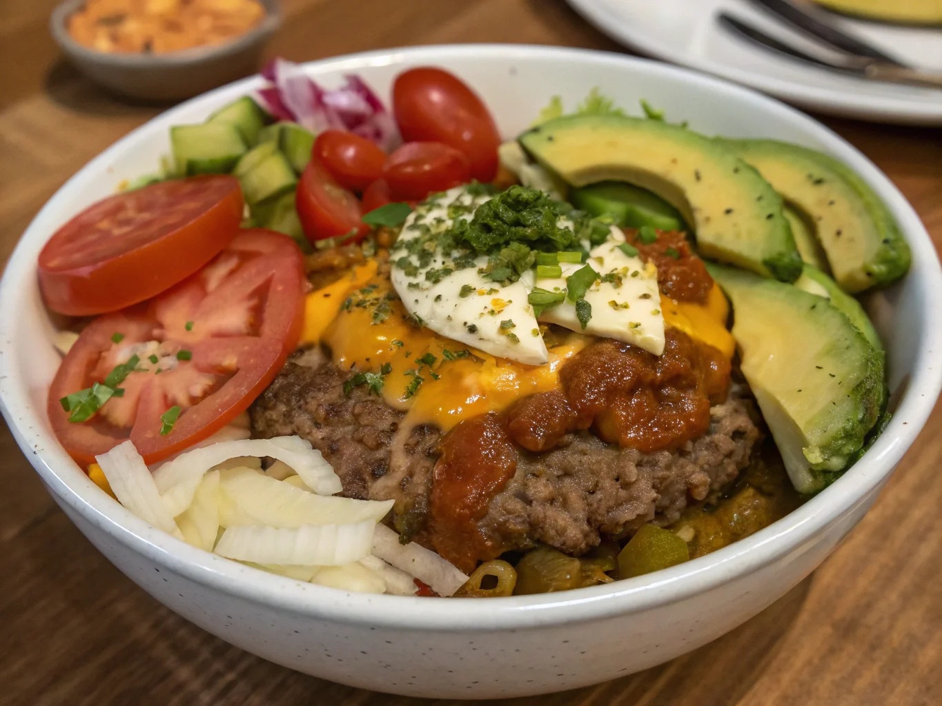 Burger Bowl Recipe